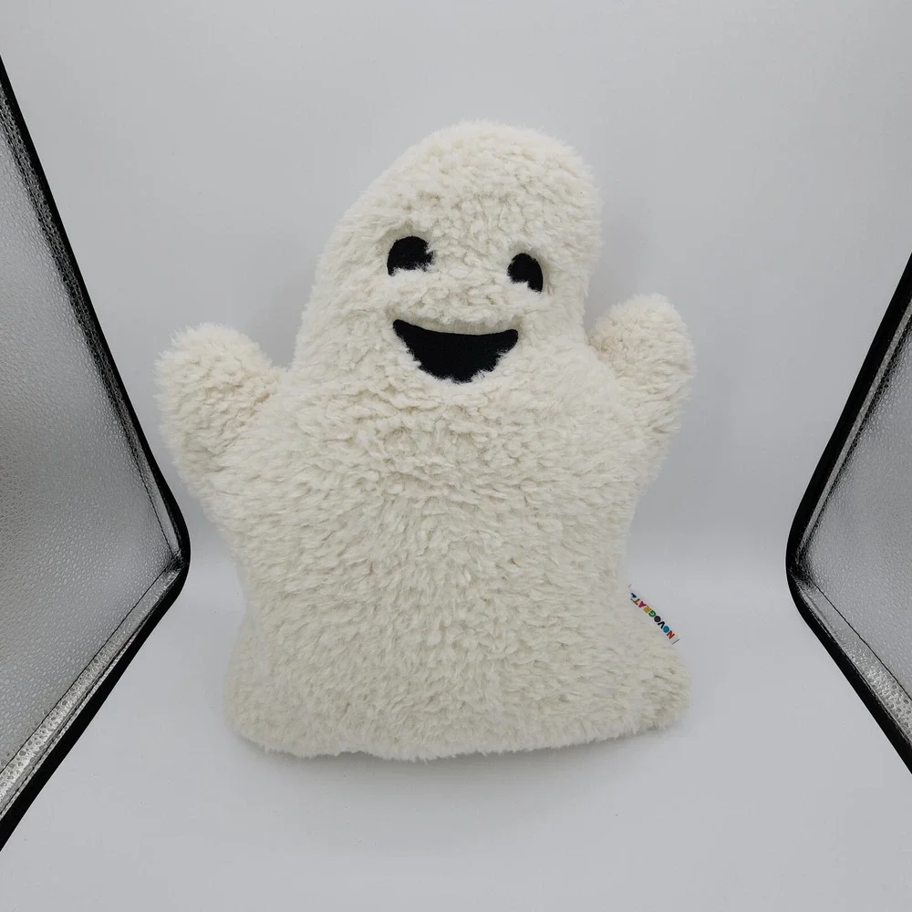Novogratz Halloween‎ Ghost Sherpa Plush Pillow 16